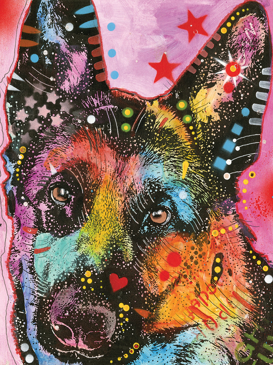 Shepherd Star by Dean Russo  - lowest price wall art work on large canvas & framed canvas prints