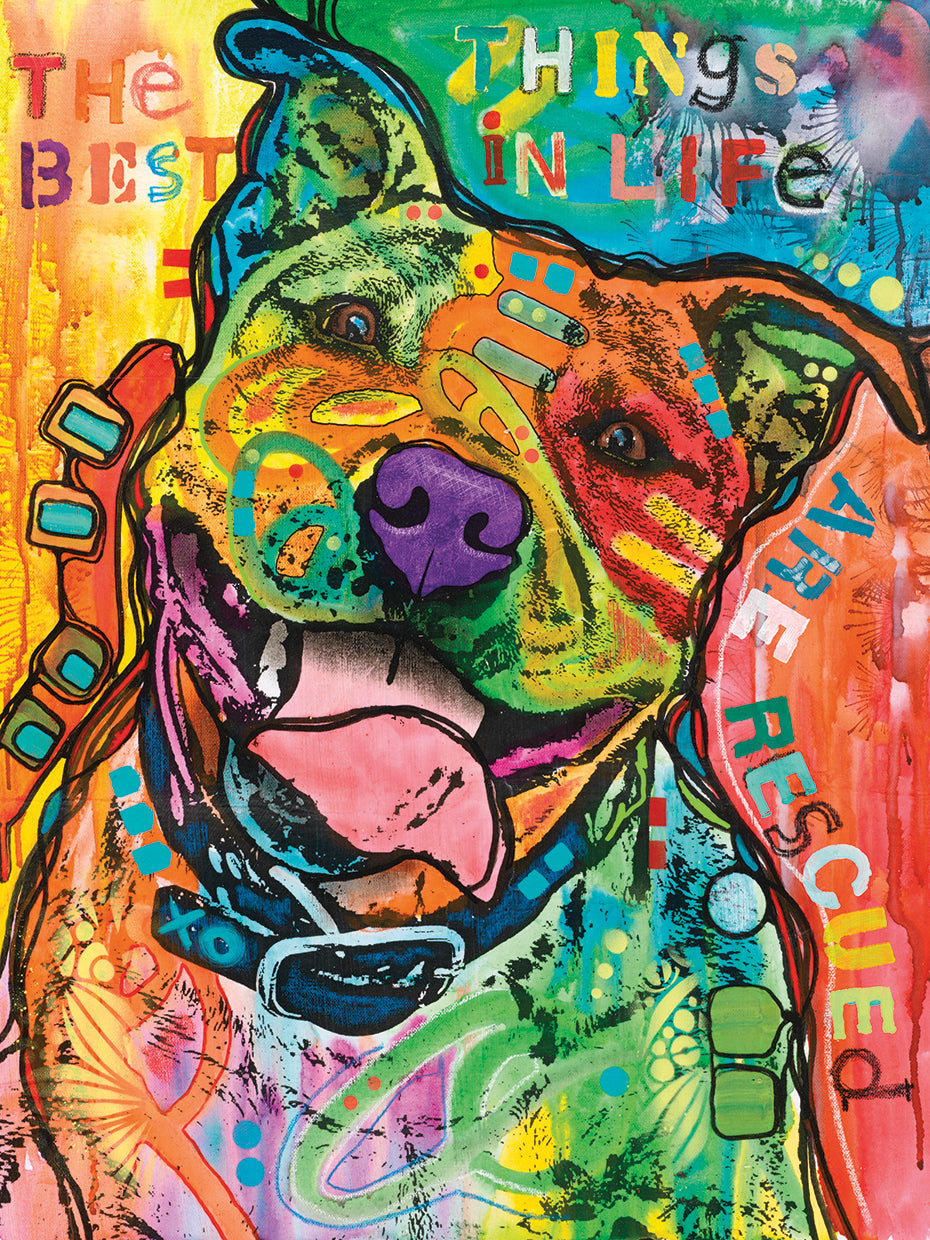 The Best Things In Life - highest quality handcrafted wall art work on large canvas & framed canvas prints by Dean Russo 