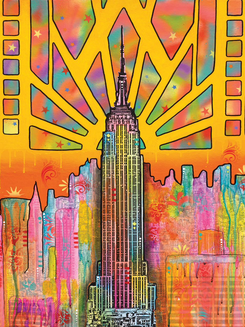 ESB - highest quality handcrafted wall art work on large canvas & framed canvas prints by Dean Russo 
