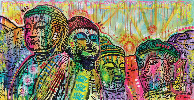 Mt Peacemore - highest quality handcrafted wall art work on large canvas & framed canvas prints by Dean Russo 