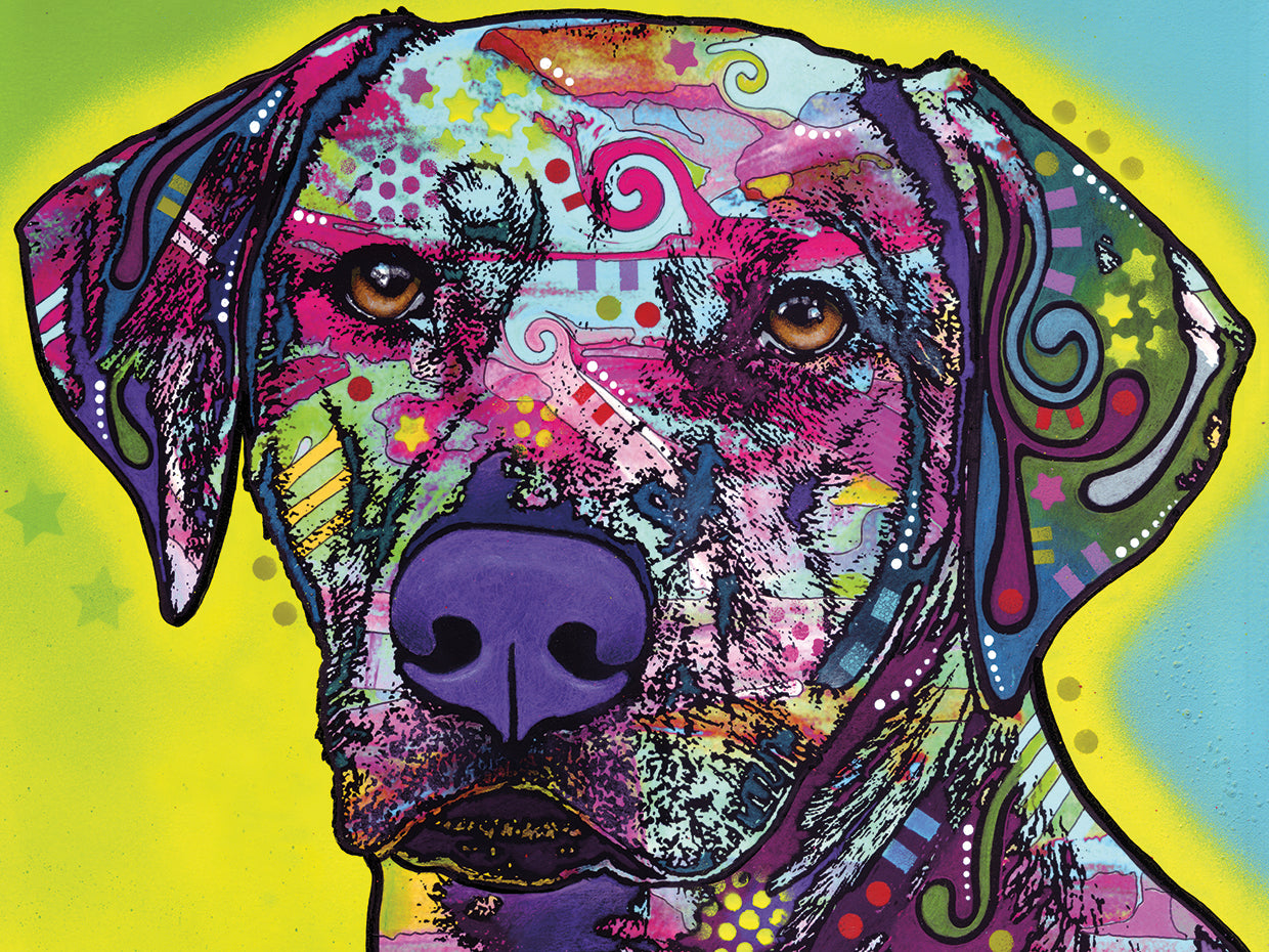 Rhodesian Ridgeback - highest quality handcrafted wall art work on large canvas & framed canvas prints by Dean Russo 