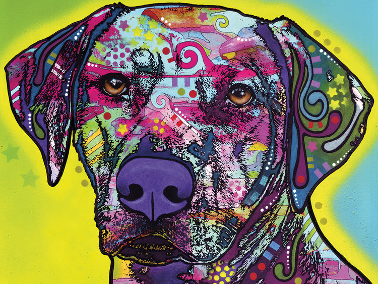 Rhodesian Ridgeback - highest quality handcrafted wall art work on large canvas & framed canvas prints by Dean Russo 