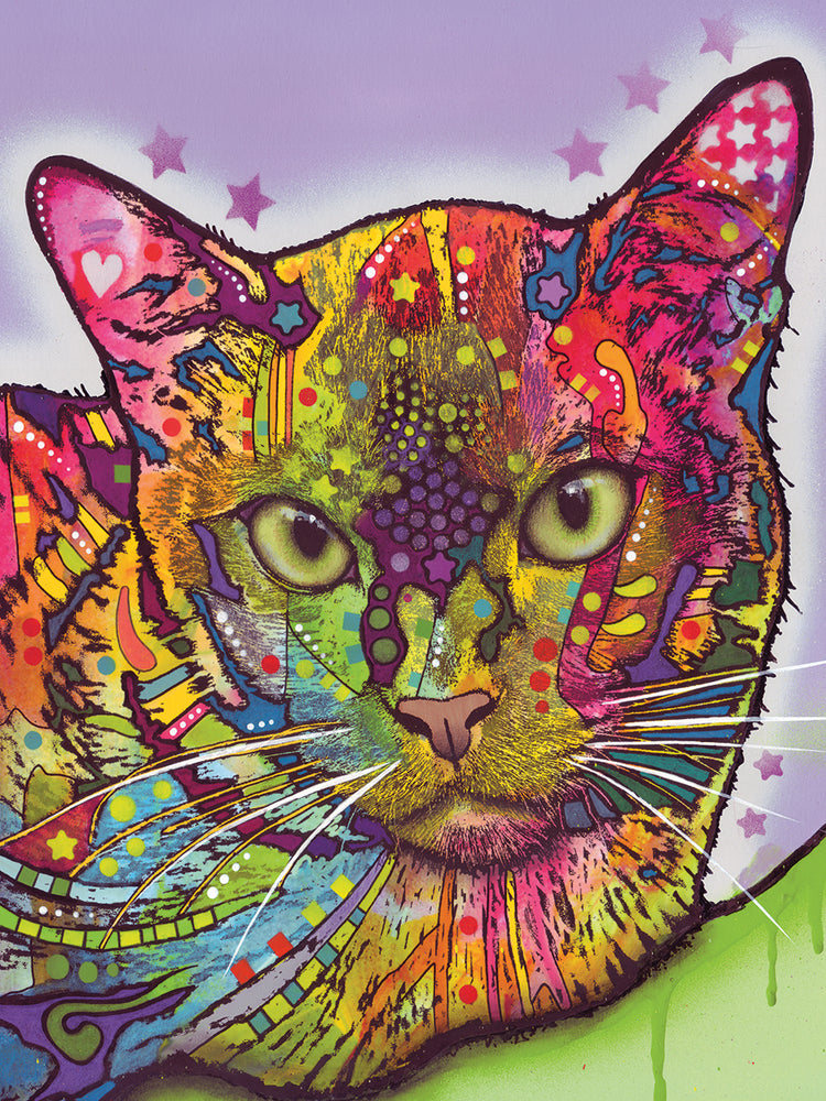 Burmese - highest quality handcrafted wall art work on large canvas & framed canvas prints by Dean Russo 