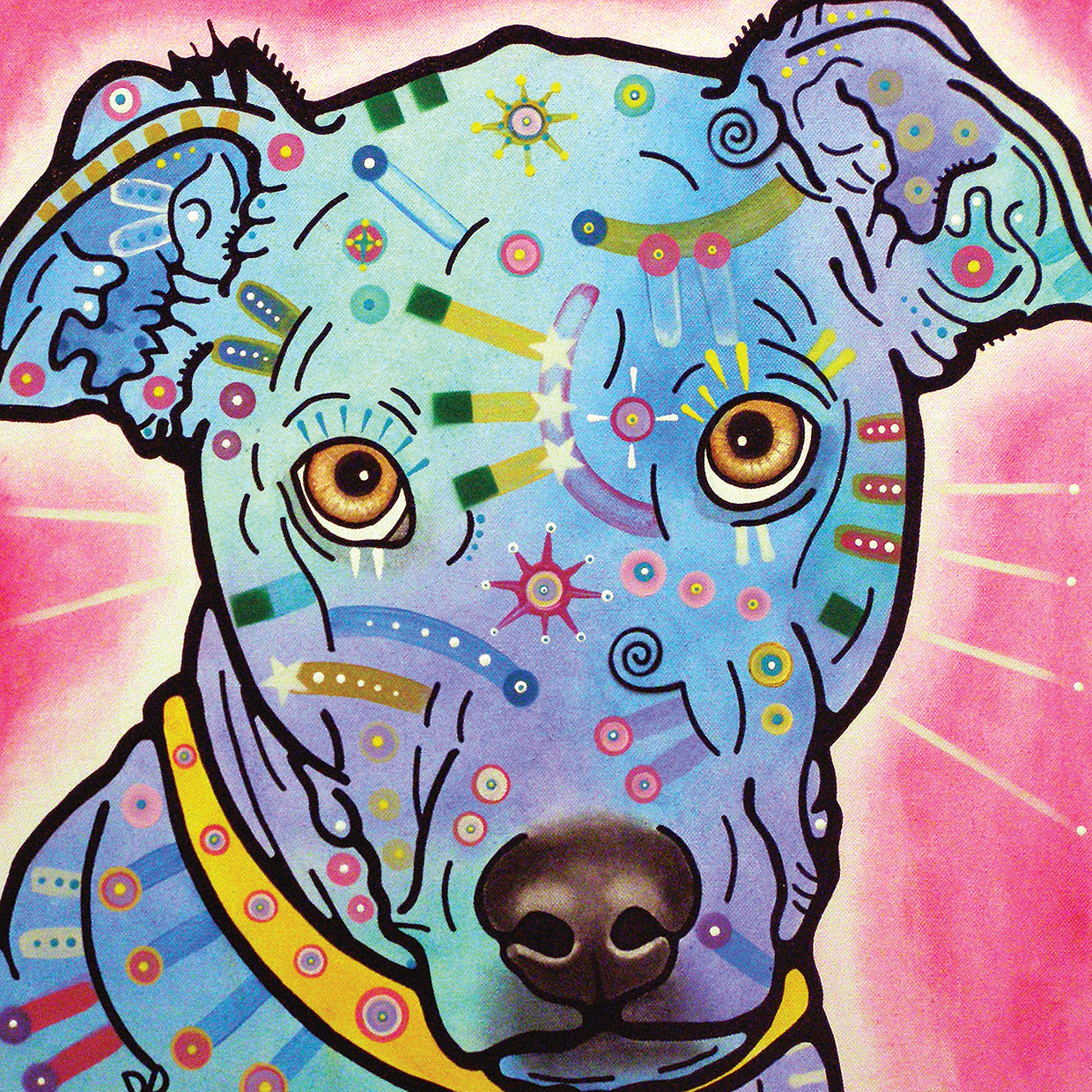 Leer - highest quality handcrafted wall art work on large canvas & framed canvas prints by Dean Russo 