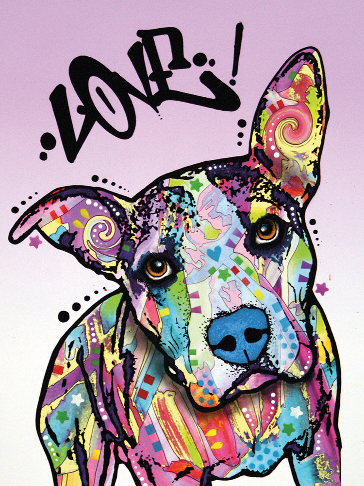 Love! - highest quality handcrafted wall art work on large canvas & framed canvas prints by Dean Russo 