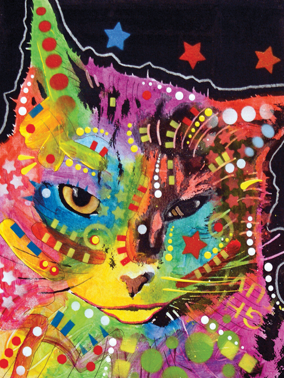 Puff - highest quality handcrafted wall art work on large canvas & framed canvas prints by Dean Russo 