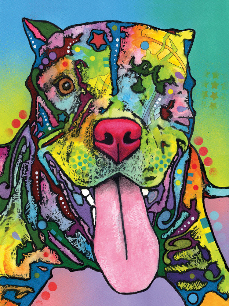 Rooster - highest quality handcrafted wall art work on large canvas & framed canvas prints by Dean Russo 