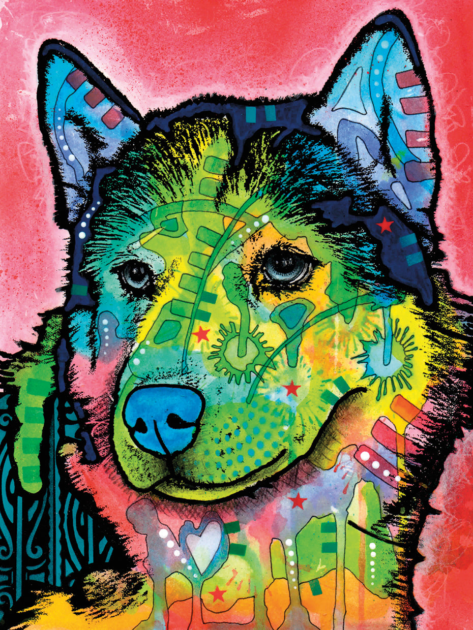 Siberian Front - highest quality handcrafted wall art work on large canvas & framed canvas prints by Dean Russo 