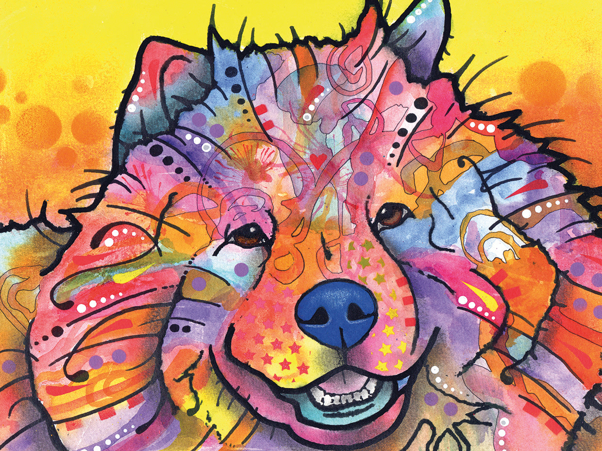 Benzi - highest quality handcrafted wall art work on large canvas & framed canvas prints by Dean Russo 