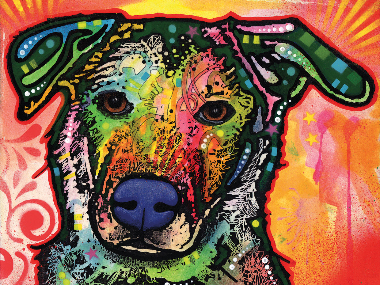 Crystal - highest quality handcrafted wall art work on large canvas & framed canvas prints by Dean Russo 