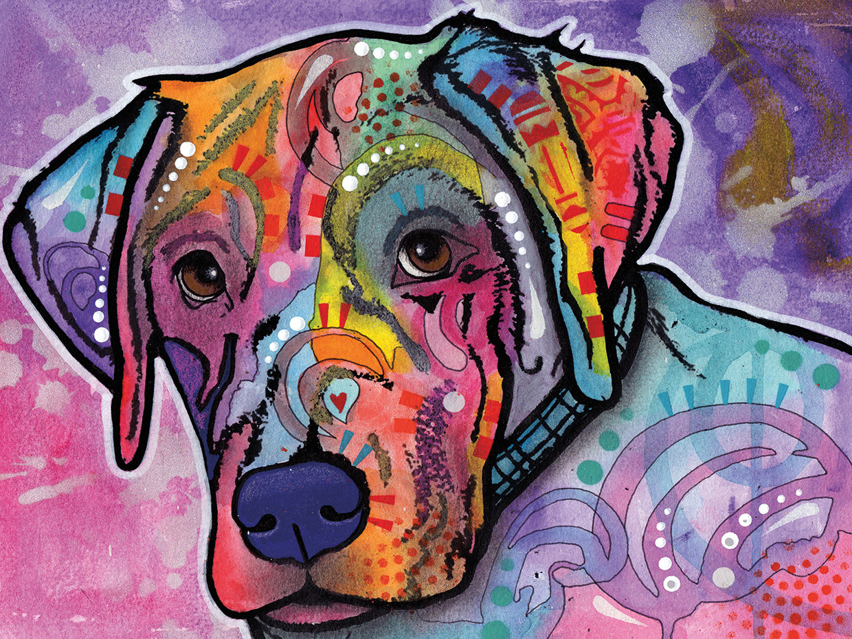 Petunia - highest quality handcrafted wall art work on large canvas & framed canvas prints by Dean Russo 