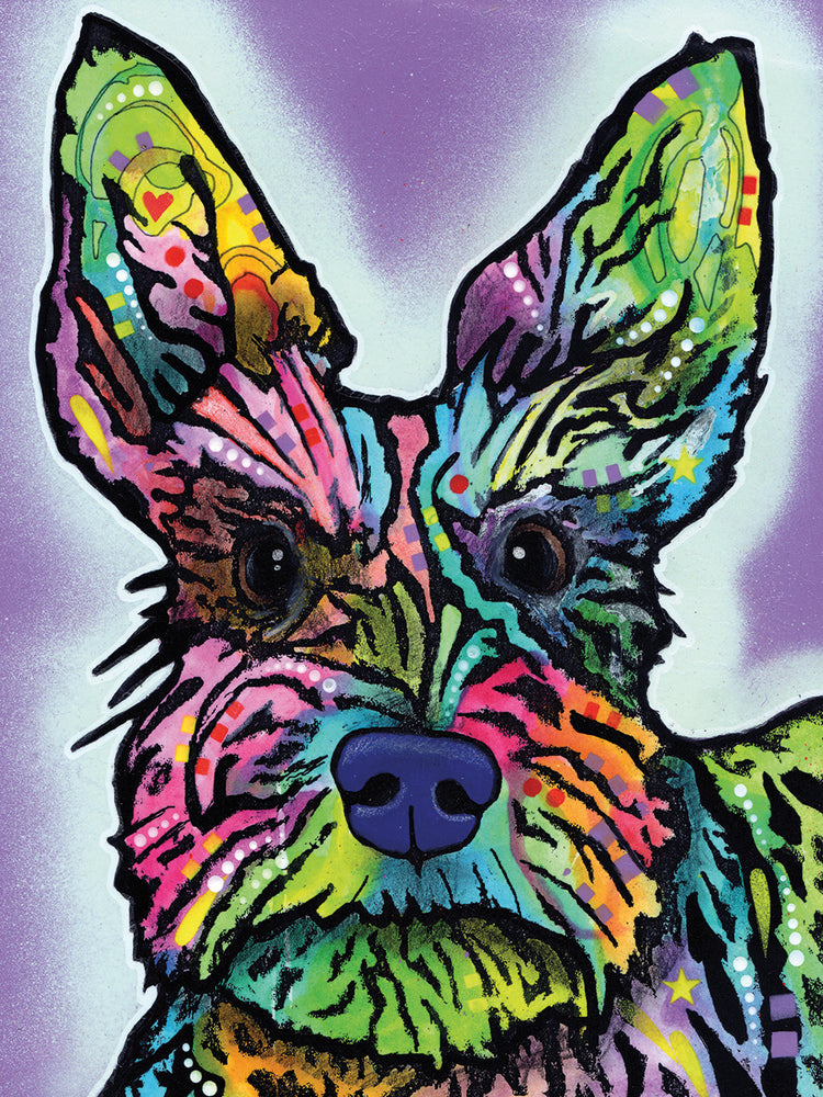 Stella - highest quality handcrafted wall art work on large canvas & framed canvas prints by Dean Russo 