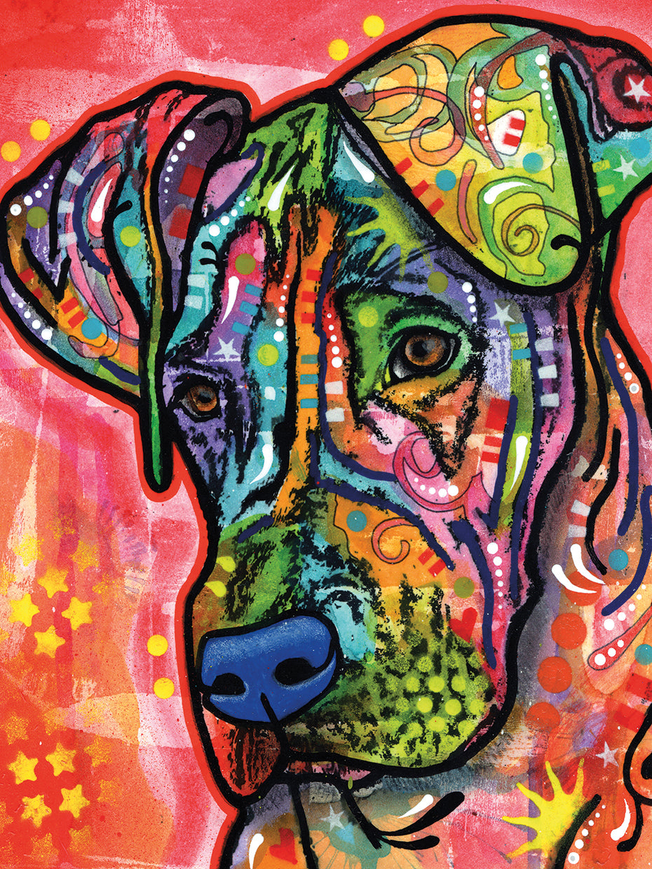 Zen - highest quality handcrafted wall art work on large canvas & framed canvas prints by Dean Russo 