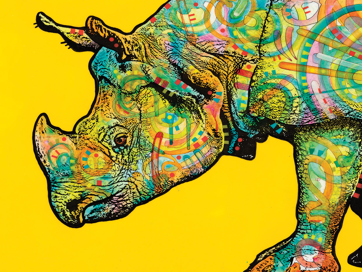 Java - highest quality handcrafted wall art work on large canvas & framed canvas prints by Dean Russo 
