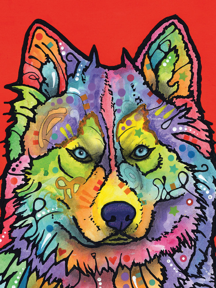 Magua - highest quality handcrafted wall art work on large canvas & framed canvas prints by Dean Russo 