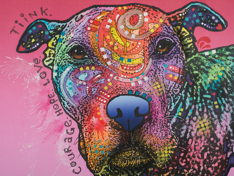 Tinkerbell - highest quality handcrafted wall art work on large canvas & framed canvas prints by Dean Russo 