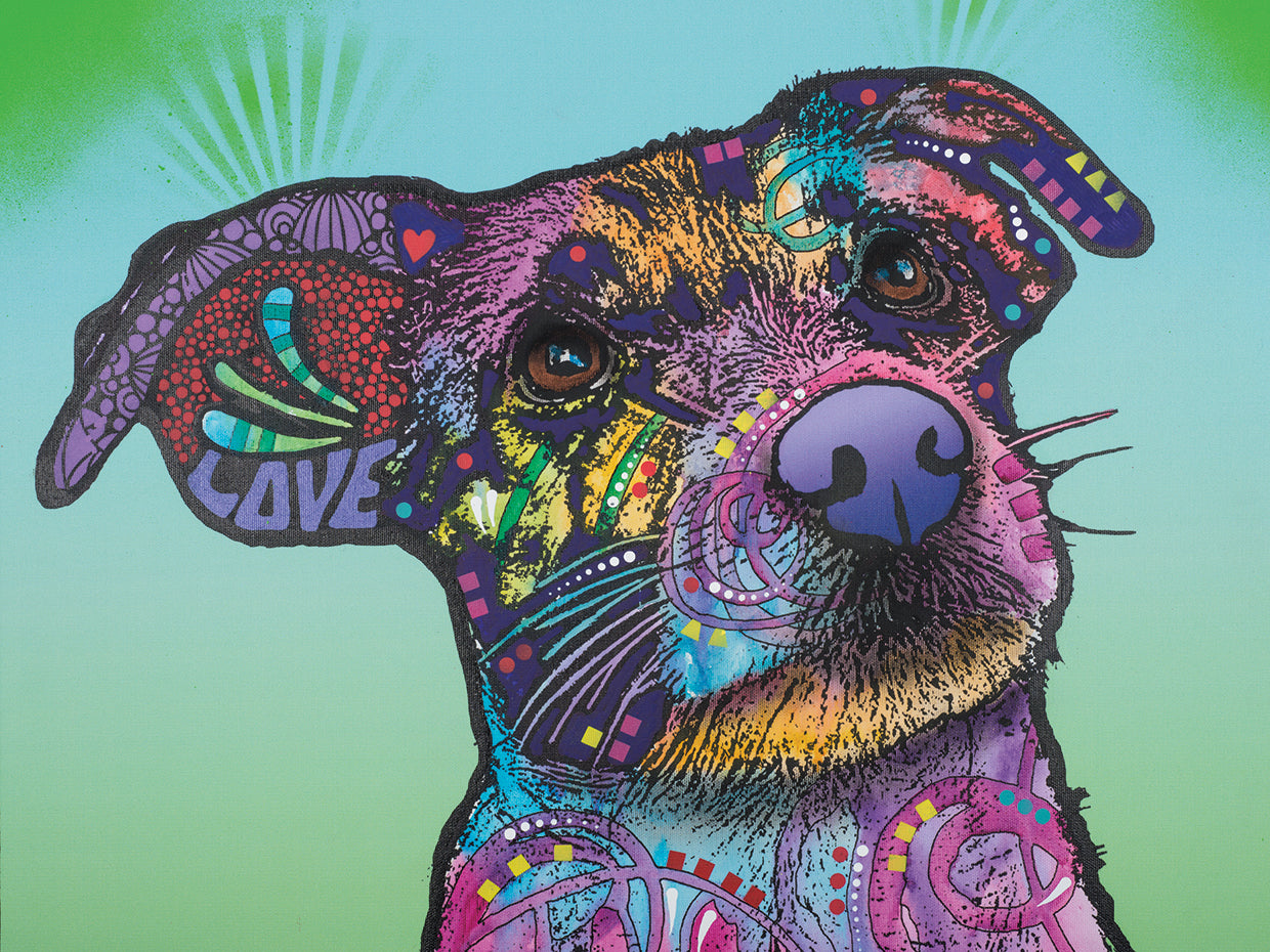 Beaker - highest quality handcrafted wall art work on large canvas & framed canvas prints by Dean Russo 