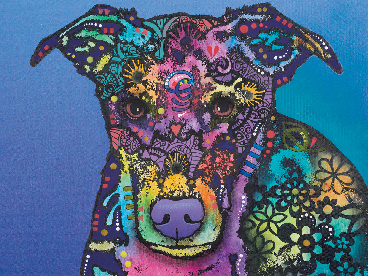 Maggie - highest quality handcrafted wall art work on large canvas & framed canvas prints by Dean Russo 