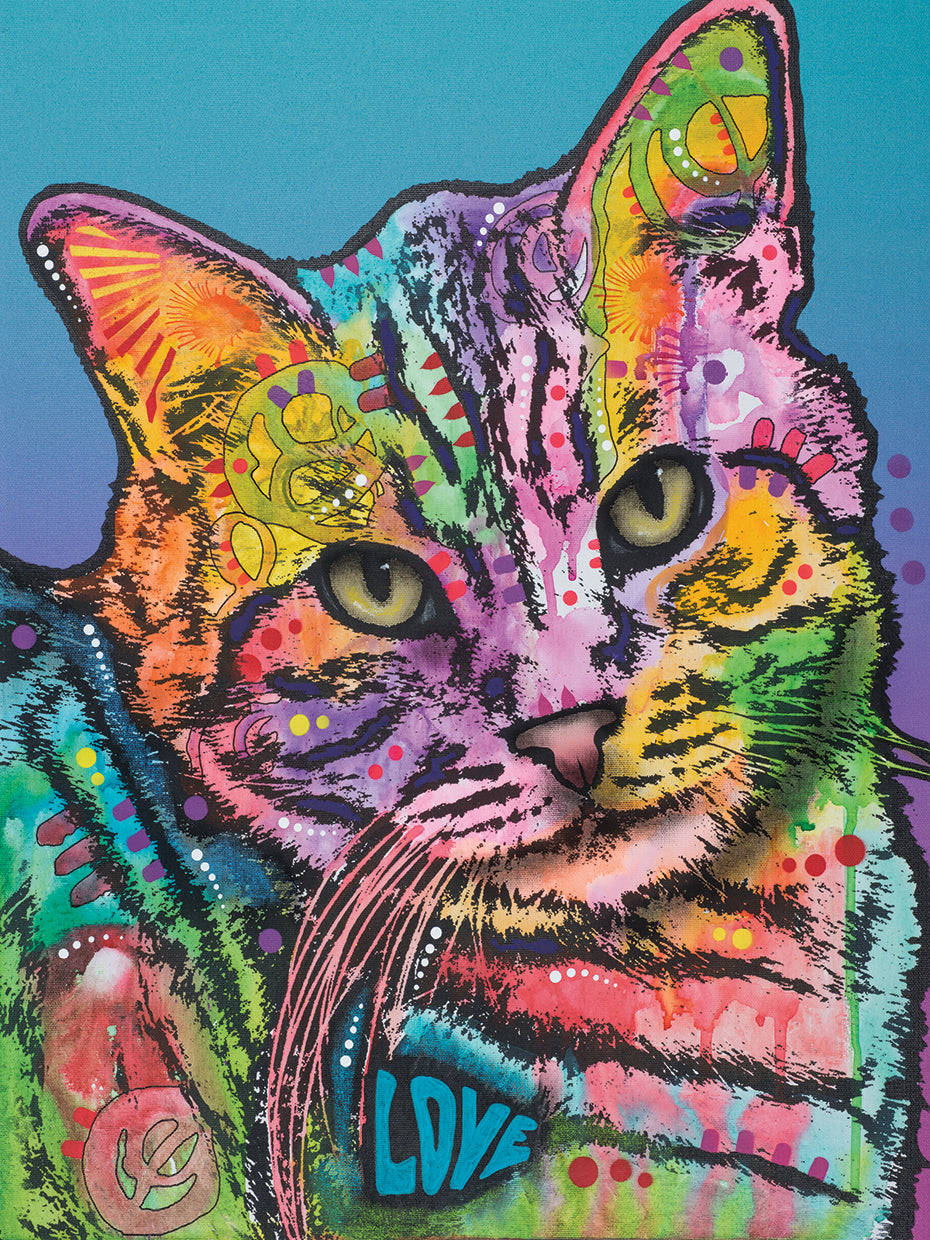 Tigger - highest quality handcrafted wall art work on large canvas & framed canvas prints by Dean Russo 