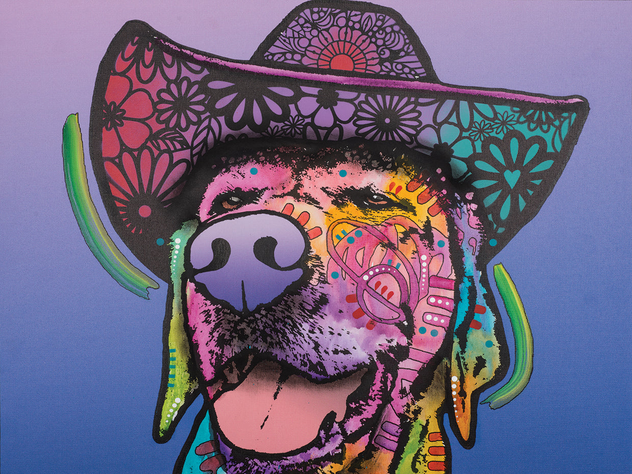 Penelope - highest quality handcrafted wall art work on large canvas & framed canvas prints by Dean Russo 