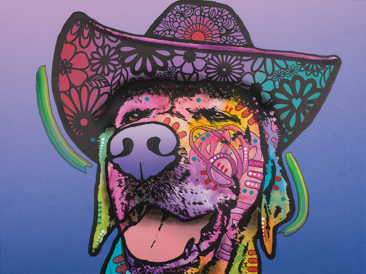 Penelope - highest quality handcrafted wall art work on large canvas & framed canvas prints by Dean Russo 