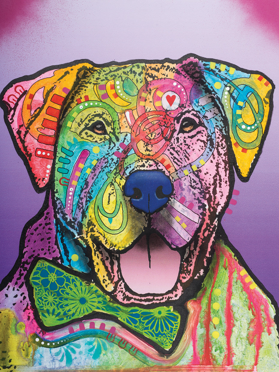 Charlie Brown Custom 2 - highest quality handcrafted wall art work on large canvas & framed canvas prints by Dean Russo 