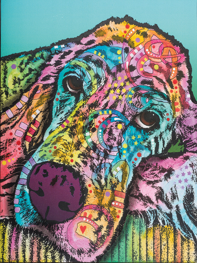 Sadie 5 - highest quality handcrafted wall art work on large canvas & framed canvas prints by Dean Russo 