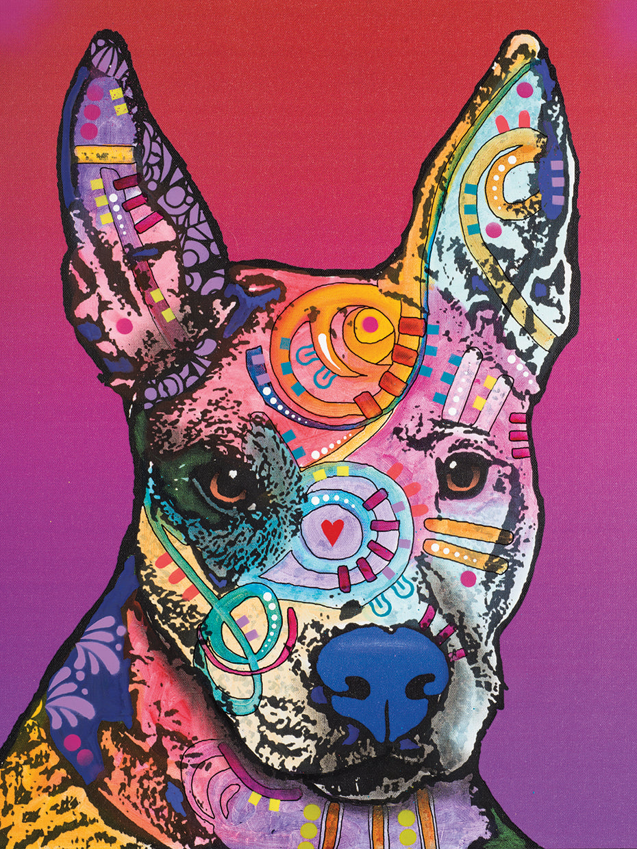 Annabelle Custom 3 - highest quality handcrafted wall art work on large canvas & framed canvas prints by Dean Russo 