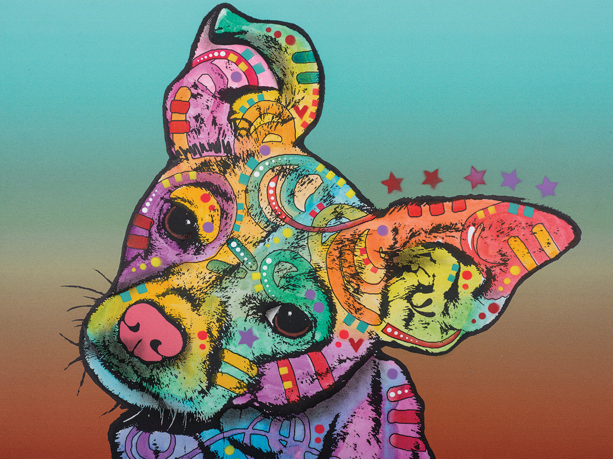 Rigby Custom 3- highest quality handcrafted wall art work on large canvas & framed canvas printsby Dean Russo 