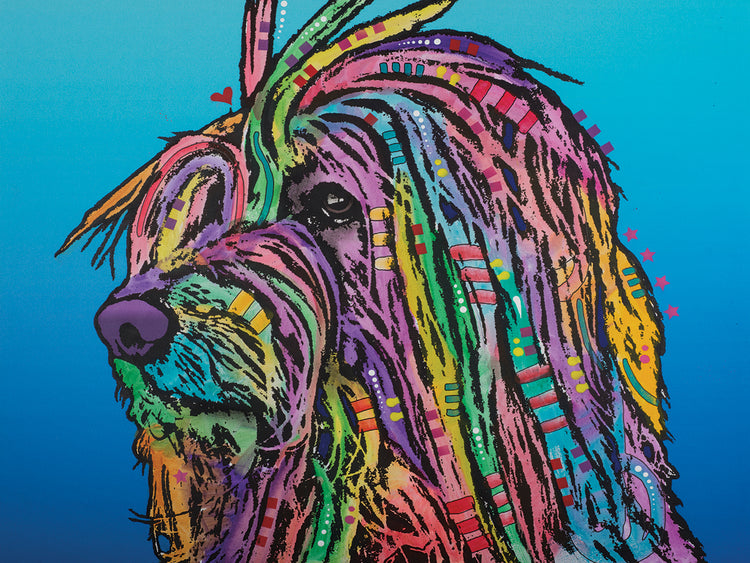 Scarlett - highest quality handcrafted wall art work on large canvas & framed canvas prints by Dean Russo 