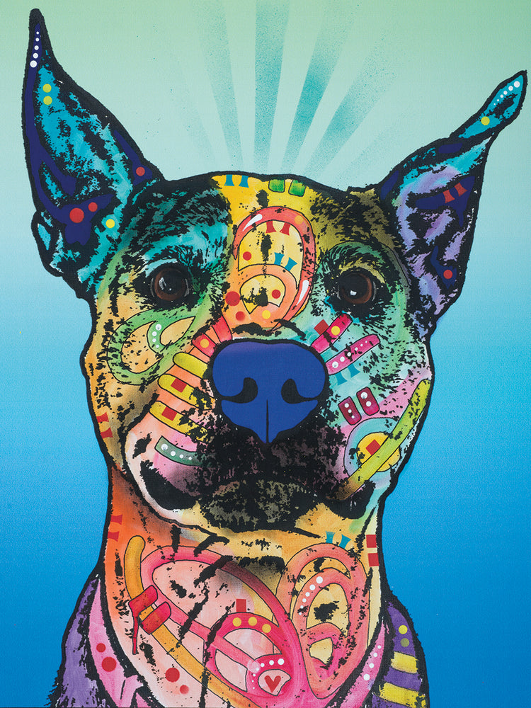 Lani Ruth 25 - highest quality handcrafted wall art work on large canvas & framed canvas prints by Dean Russo 