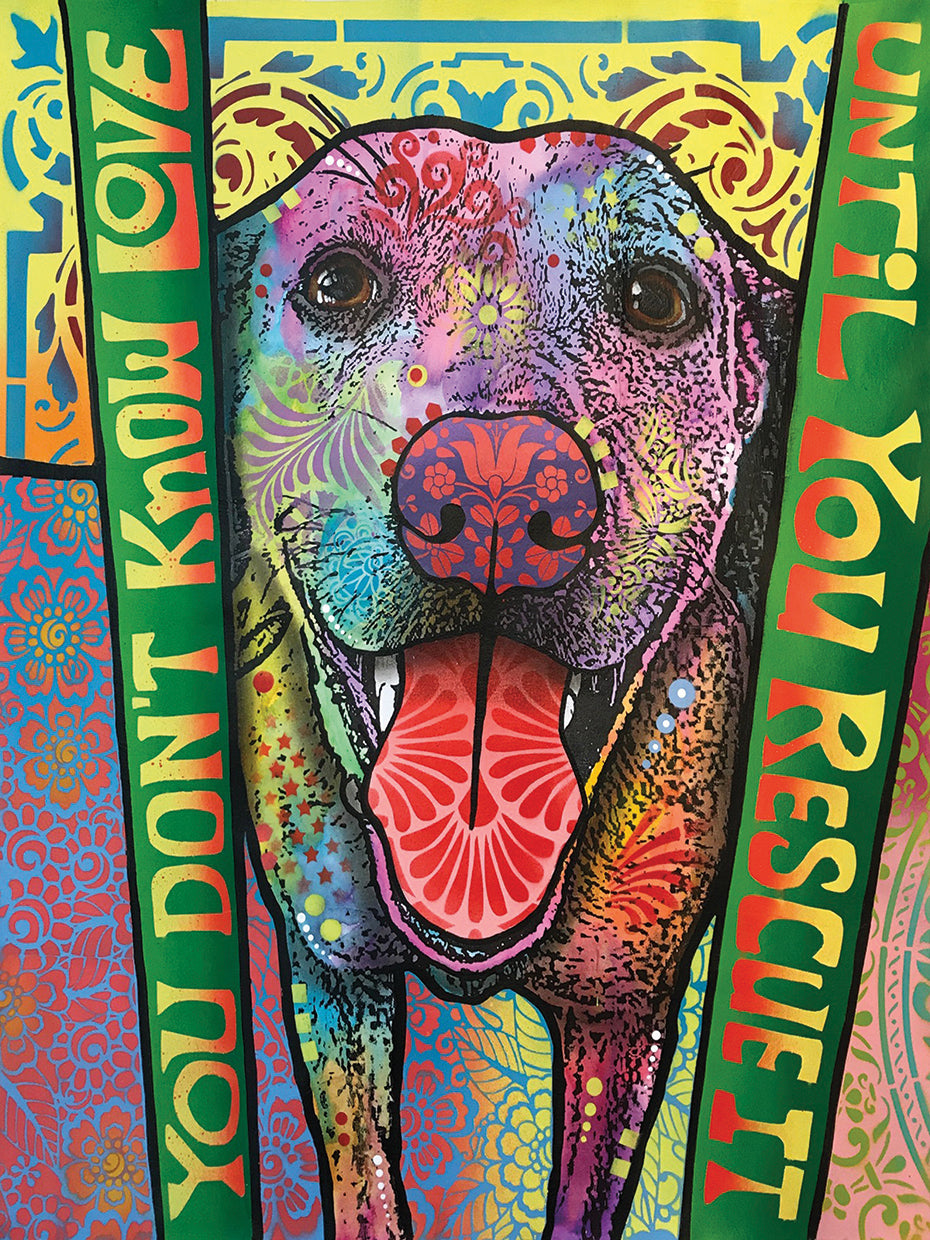 You Don't Know Love - highest quality handcrafted wall art work on large canvas & framed canvas prints by Dean Russo 