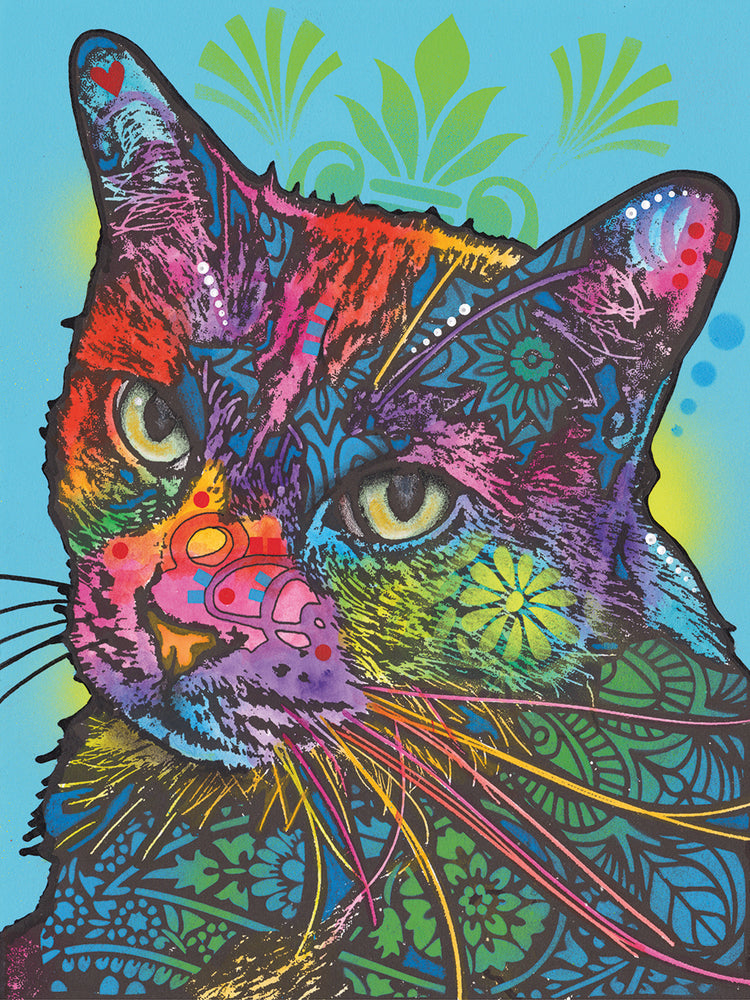 Zeus - highest quality handcrafted wall art work on large canvas & framed canvas prints by Dean Russo 