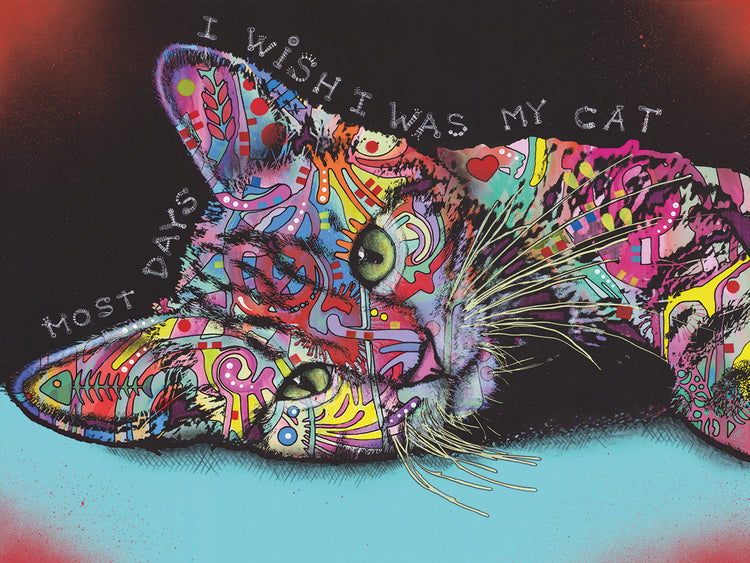 Most Days - highest quality handcrafted wall art work on large canvas & framed canvas prints by Dean Russo 