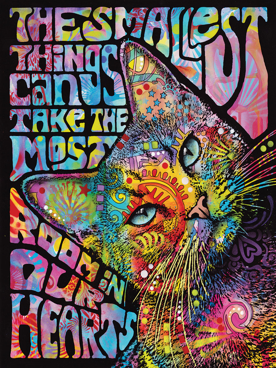 The Smallest Things - highest quality handcrafted wall art work on large canvas & framed canvas prints by Dean Russo 