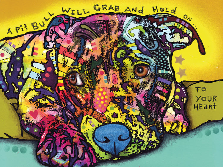 Hold Your Heart - highest quality handcrafted wall art work on large canvas & framed canvas prints by Dean Russo 