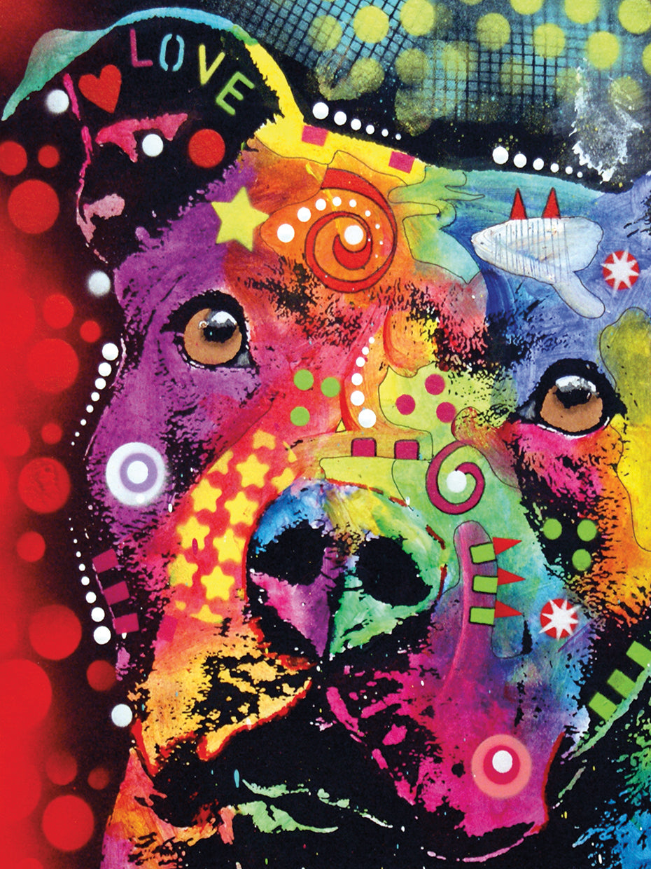 Thoughtful Pit Classic - highest quality handcrafted wall art work on large canvas & framed canvas prints by Dean Russo 