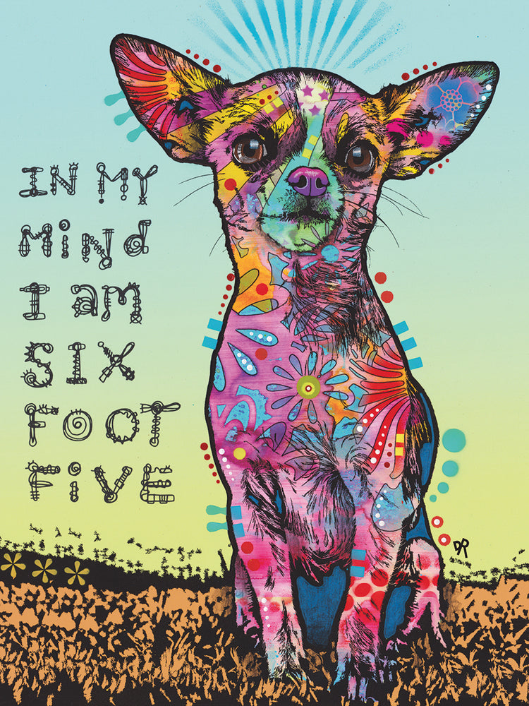 In My Mind - highest quality handcrafted wall art work on large canvas & framed canvas prints by Dean Russo 