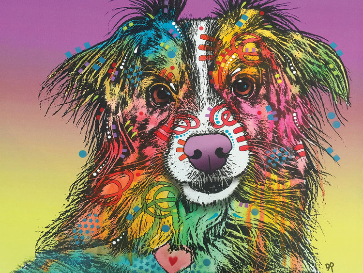 The Look - highest quality handcrafted wall art work on large canvas & framed canvas prints by Dean Russo 