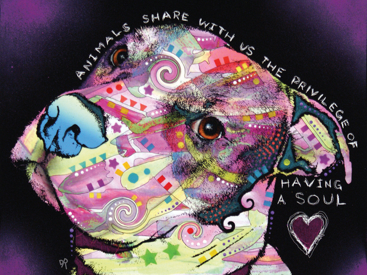 Soul - highest quality handcrafted wall art work on large canvas & framed canvas prints by Dean Russo 