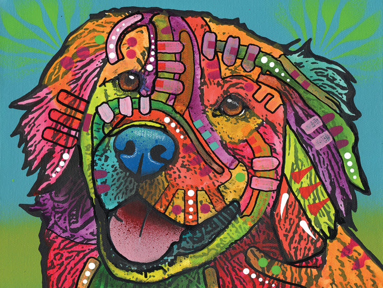 Groot - highest quality handcrafted wall art work on large canvas & framed canvas prints by Dean Russo 