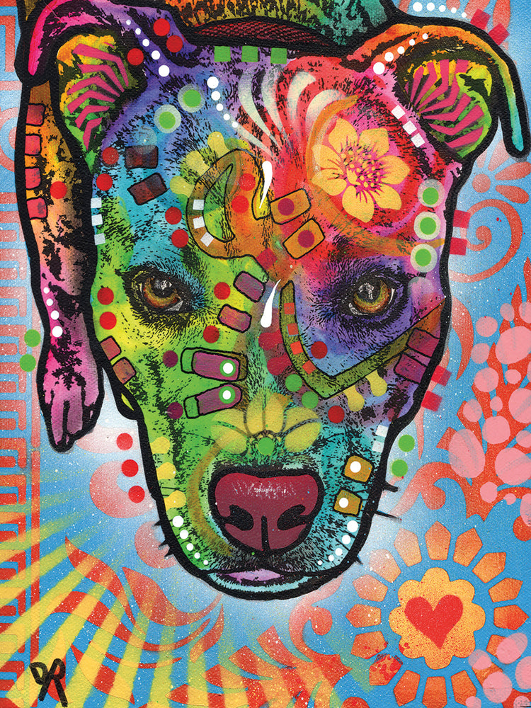 Scout - highest quality handcrafted wall art work on large canvas & framed canvas prints by Dean Russo 