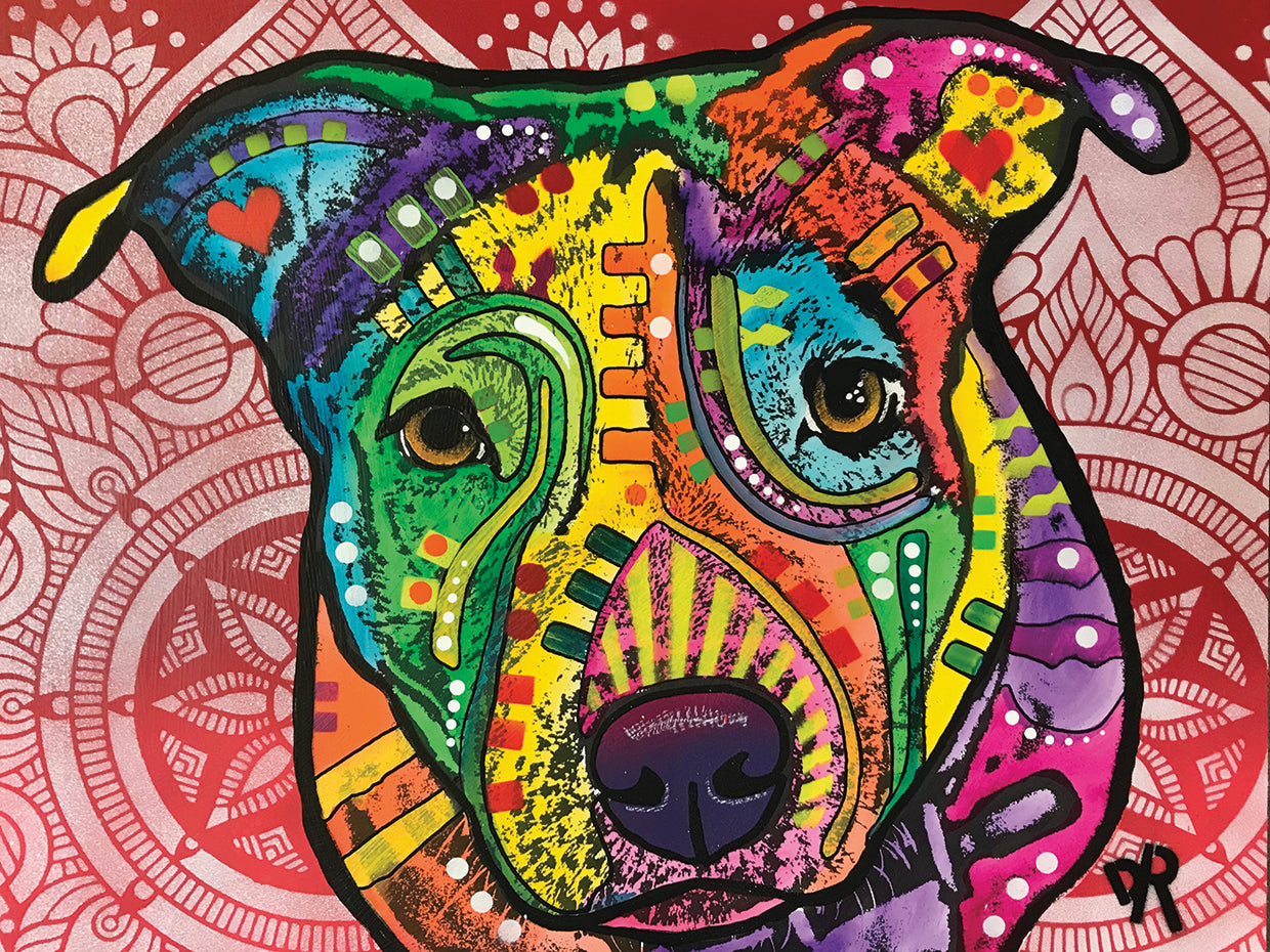 Eyes are the Window to the Soul - highest quality handcrafted wall art work on large canvas & framed canvas prints by Dean Russo 