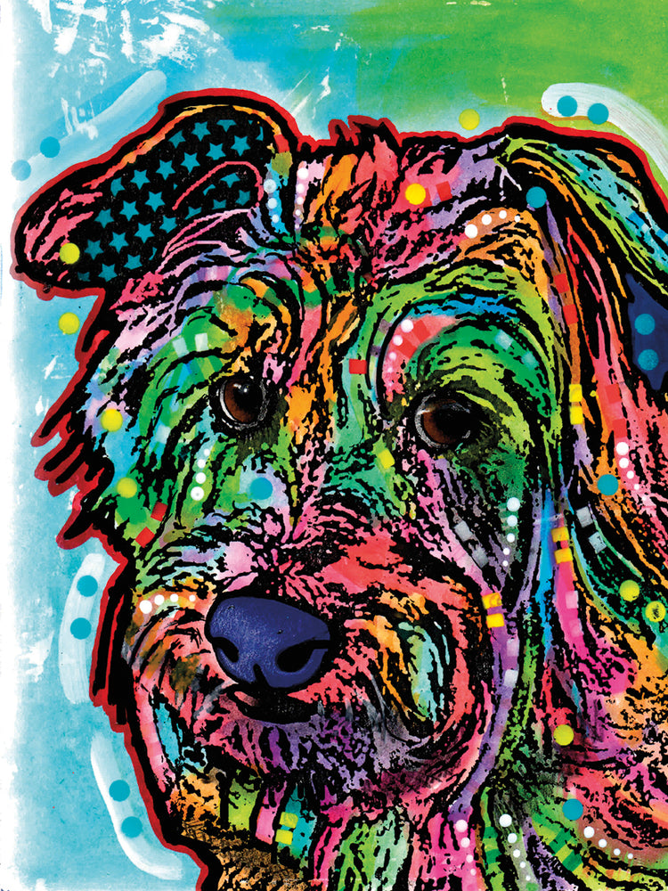 Amelia - highest quality handcrafted wall art work on large canvas & framed canvas prints by Dean Russo 