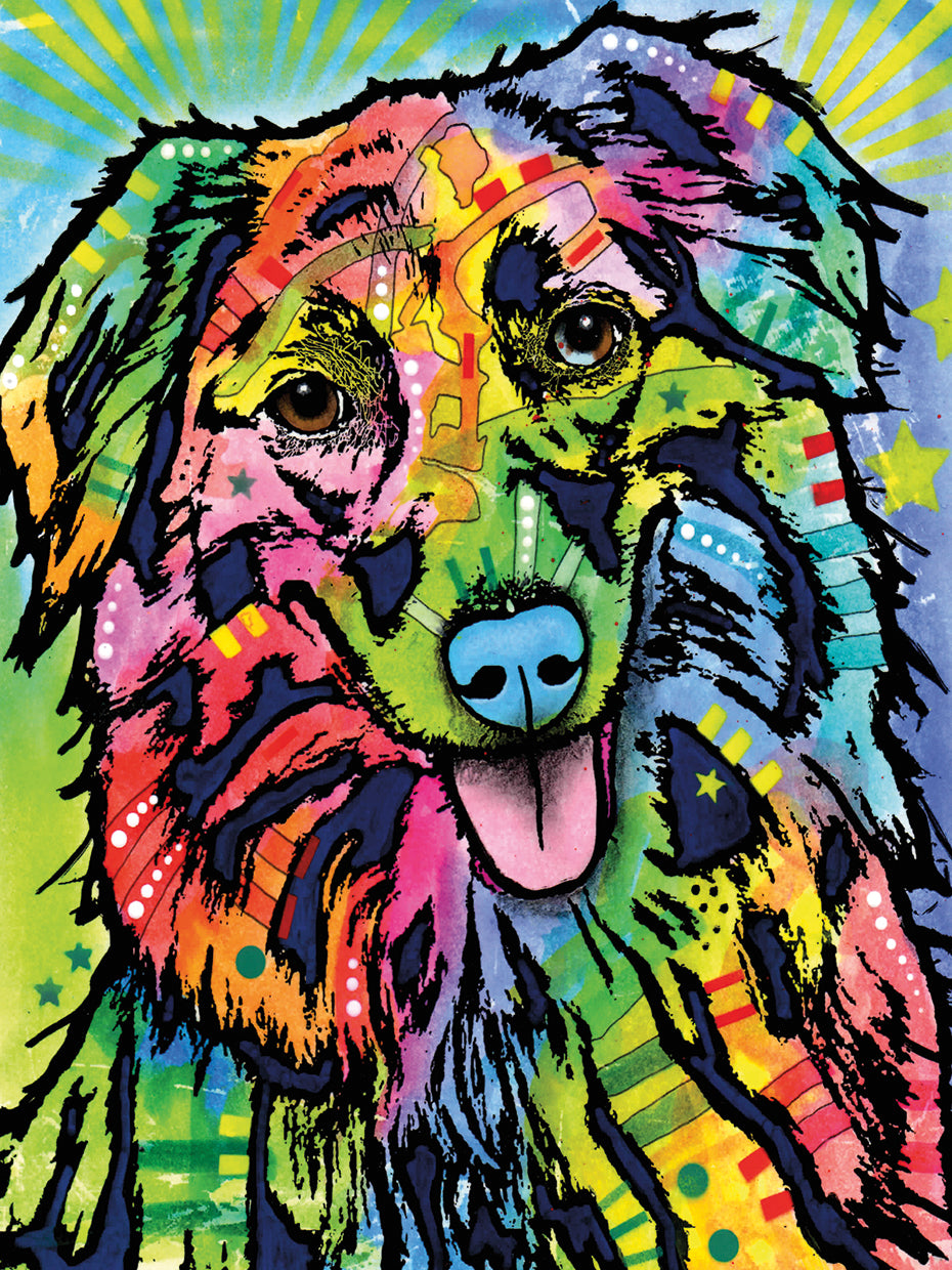 Gwynnie - highest quality handcrafted wall art work on large canvas & framed canvas prints by Dean Russo 