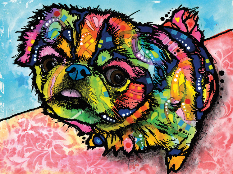 Missey - highest quality handcrafted wall art work on large canvas & framed canvas prints by Dean Russo 