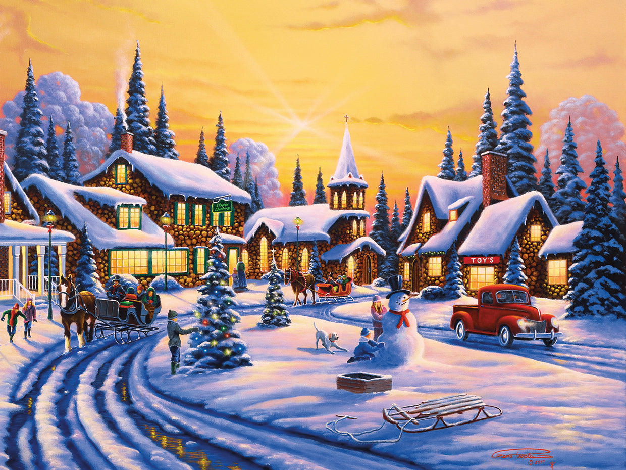 Geno Peoples's A Christmas Story Canvas Art Prints | Fine Art Canvas ...