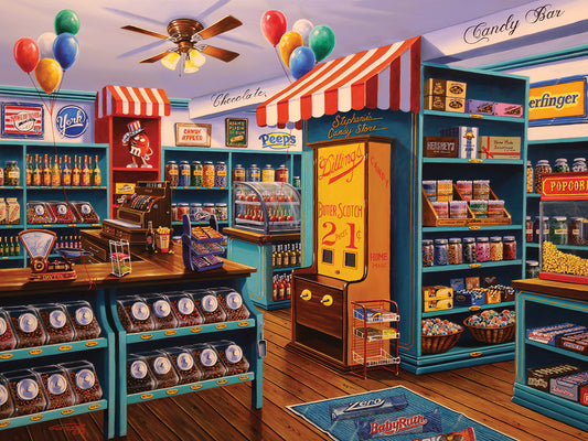 Stephanie's Candy Store Canvas Art