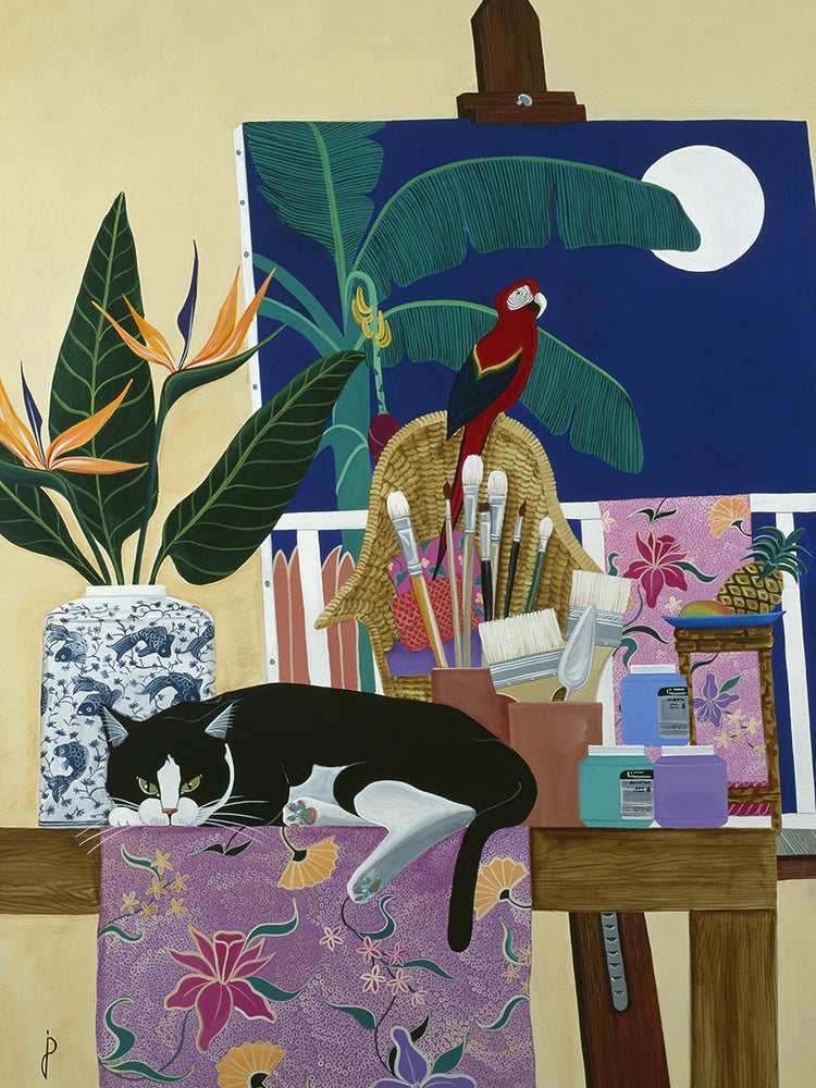 Oscar! Did You Walk Through My Paint Again?