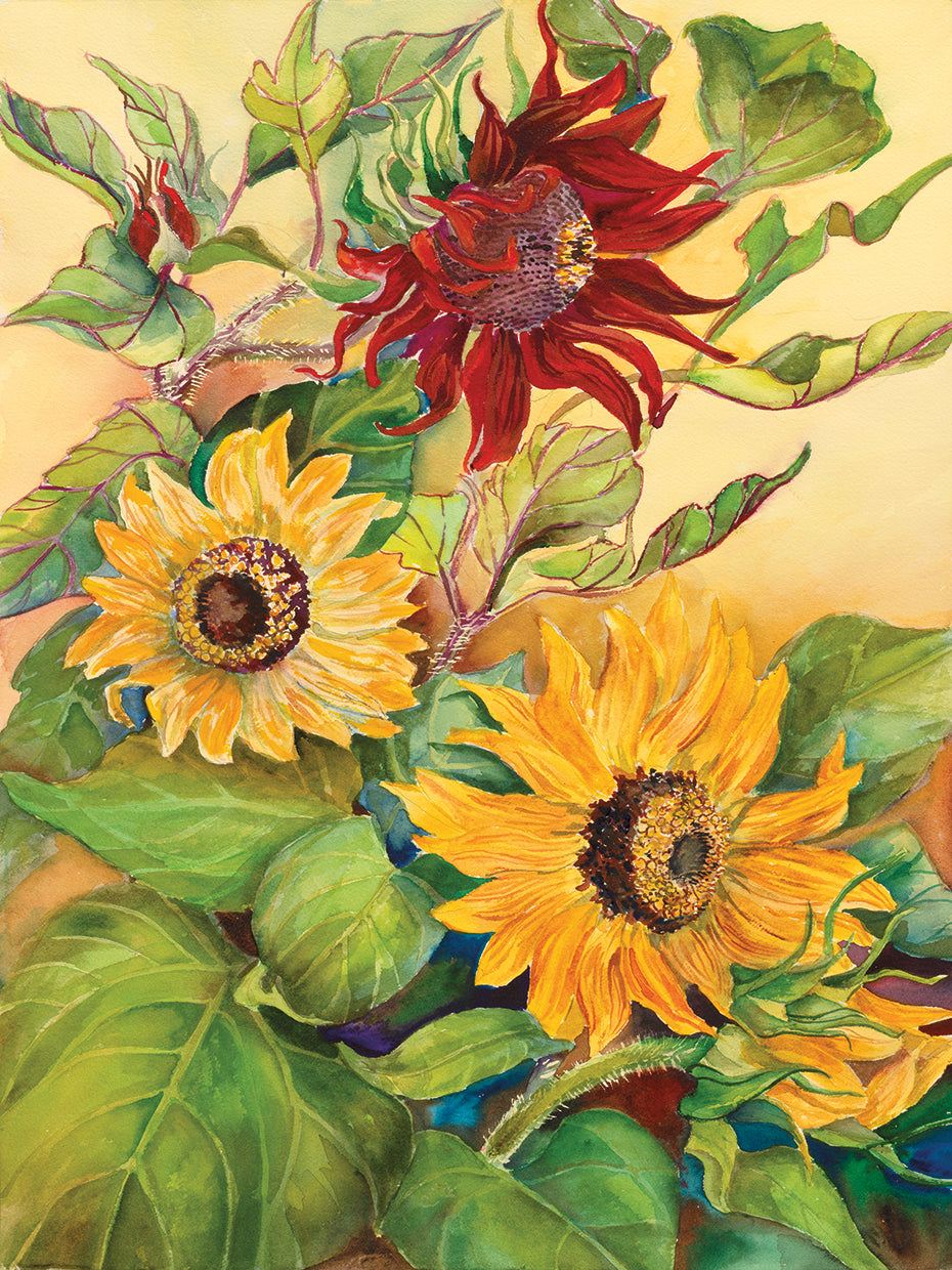 Rust Sunflower